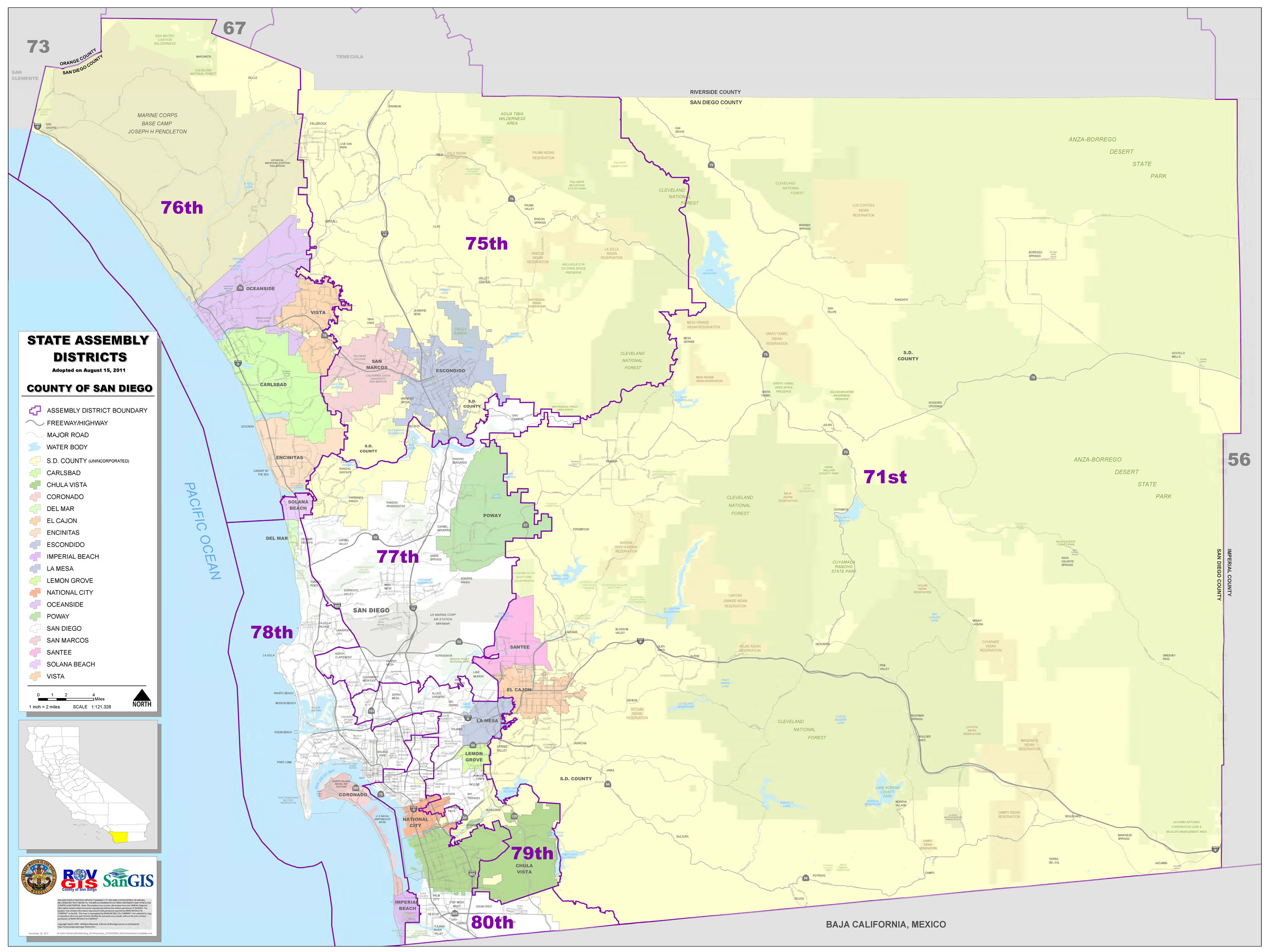 San Diego County Zip Code Map San Diego County Map Wi - vrogue.co